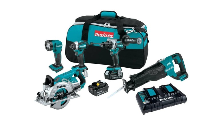 Makita 18V LXT Brushless Cordless 5-Piece Combo Kit