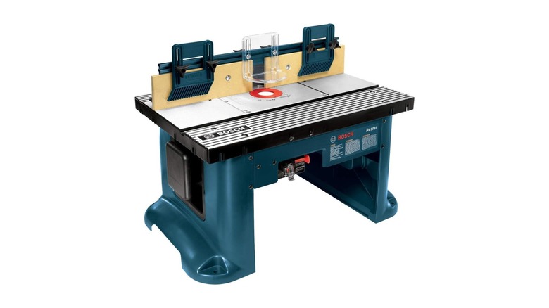 Bosch Benchtop Router Table Alumnium top