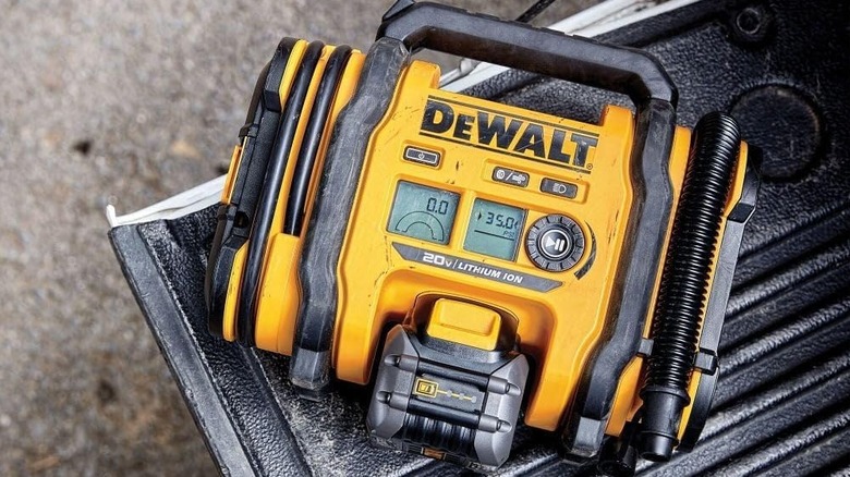 DeWalt tire inflator