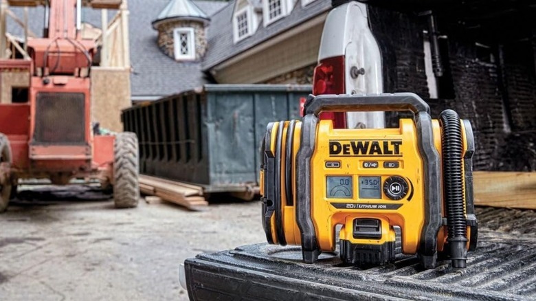 DeWalt tire inflator