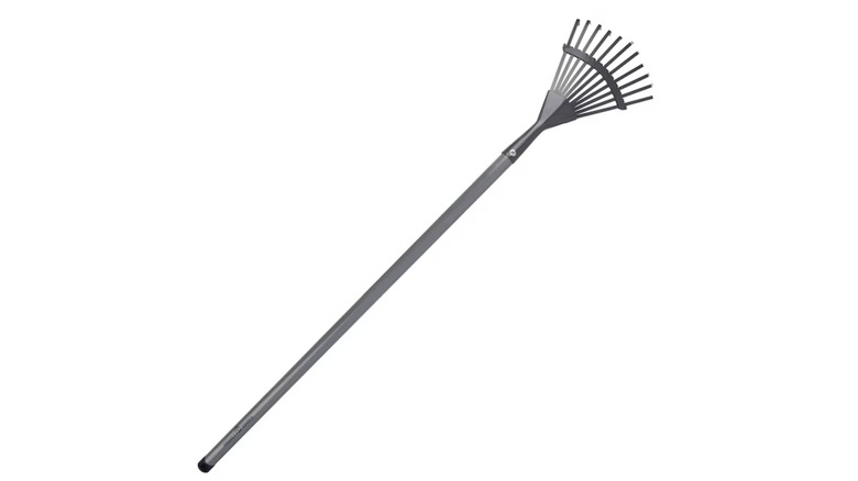 Project Source 8-Inch Carbon Steel Children's Lawn Rake