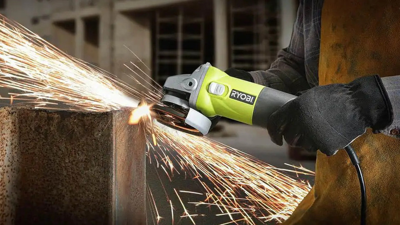 Ryobi Corded Angle Grinder