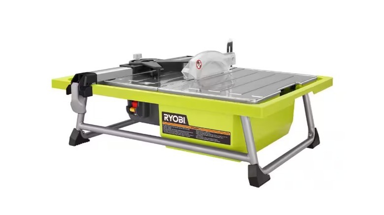 Ryobi Corded Tabletop Wet Tile Saw
