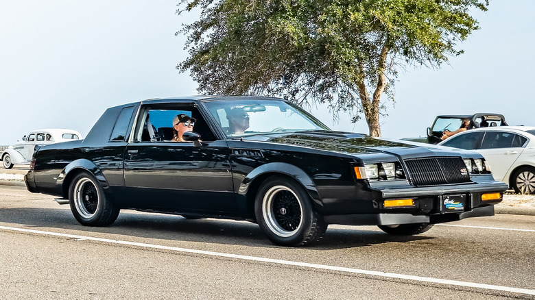 Buick GNX on a coastal road