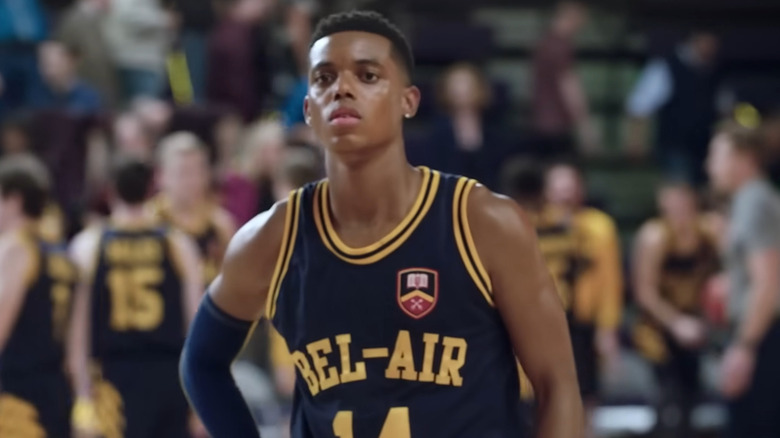 Will in basketball jersey