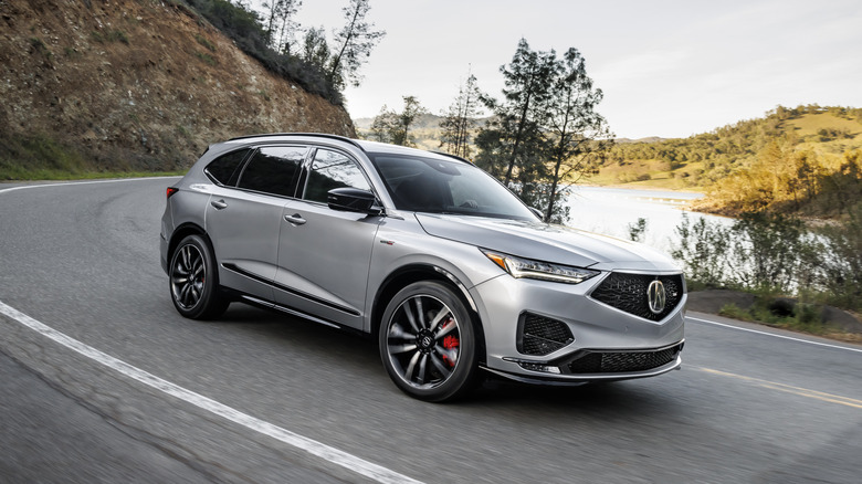 2025 Acura MDX Type S dynamic image front 3/4 view