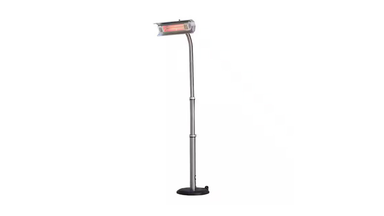 A shot of the Fire Sense Infrared Electric Patio Heater
