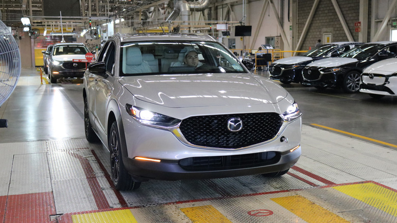 Mazda CX-30 produced at Mazda's Mexico plant