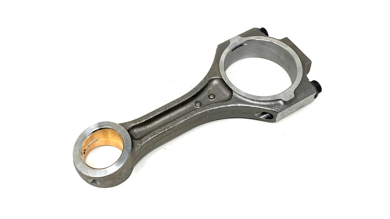 A connecting rod on a white background.