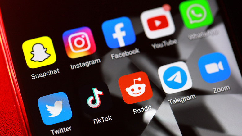 Multiple apps on an Android phone 