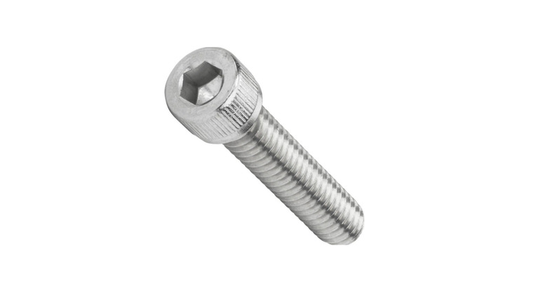 Close up of Allen head screw