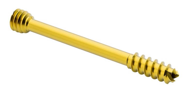 A medical headless screw