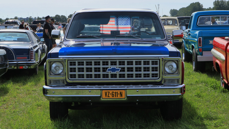 Vintage Chevy truck