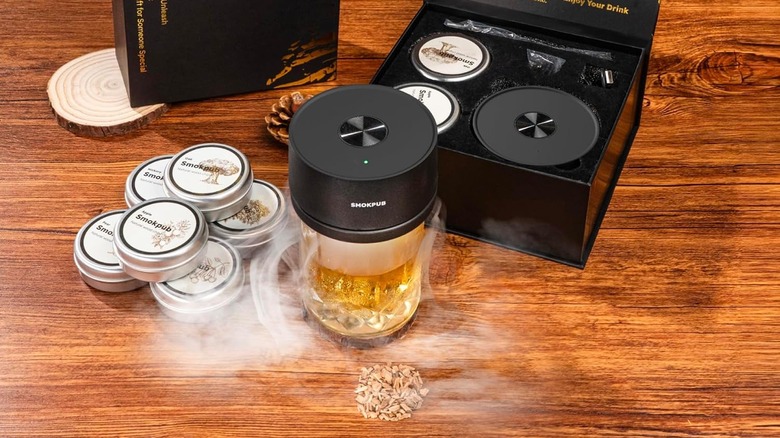 Smokpub electric whiskey smoker kit