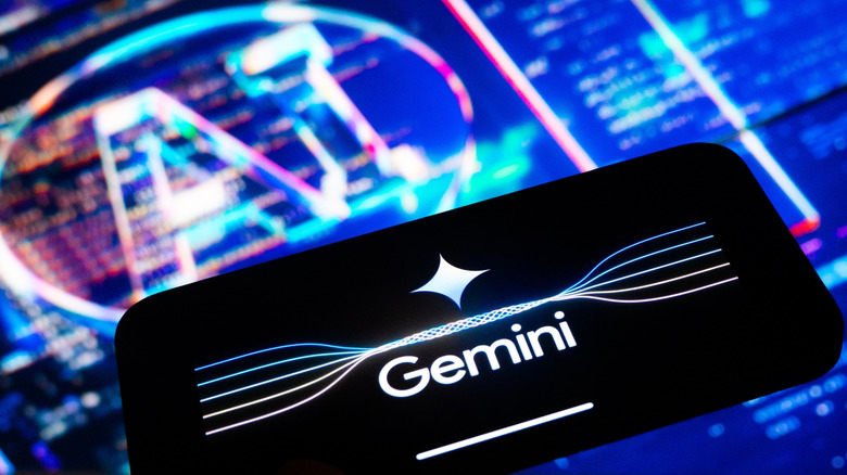 Gemini AI assistant on phone