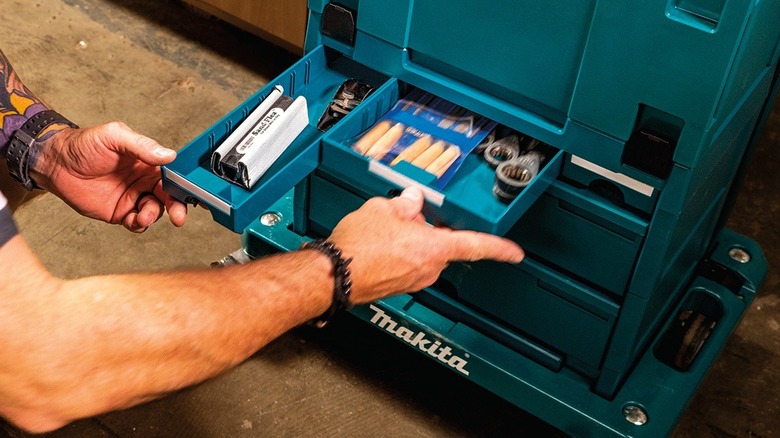 Makita MAKPAC tool storage cases