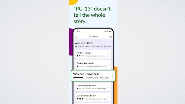 Common Sense Media app ratings