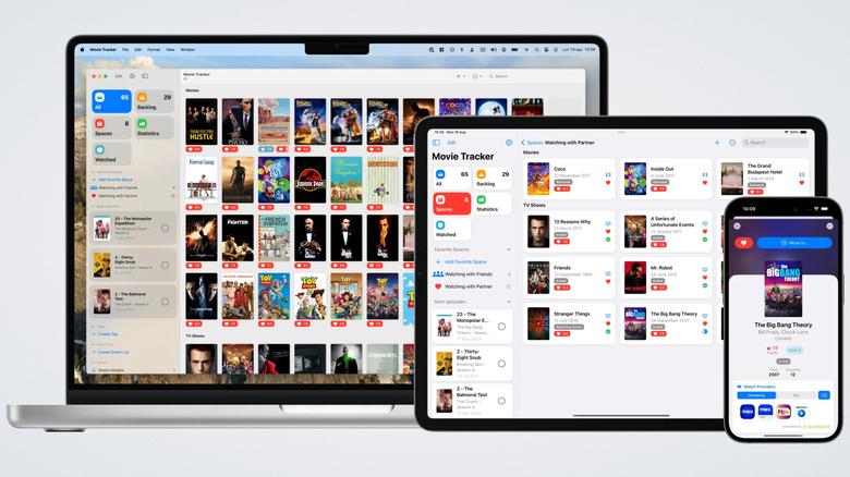 movie tracker on all platforms