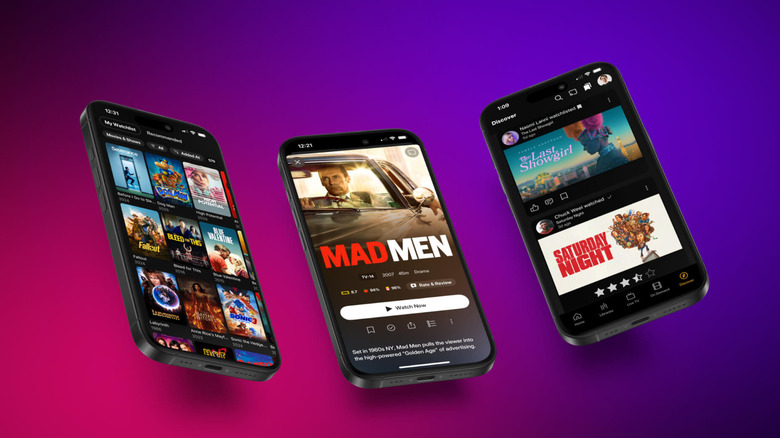 Plex app on smartphones