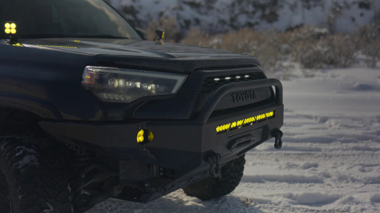 Fifth-gen Toyota 4Runner with off-road bumper from CBI Offroad Fab