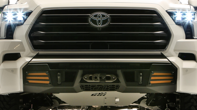 2022 Ultimate Overlanding Sequoia TRD Off-Road' Concept front winch