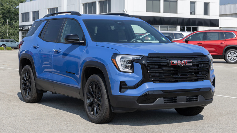 GMC Terrain Elevation SUV in blue