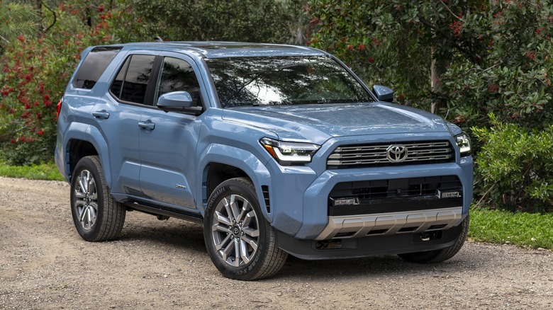 2025 Toyota 4Runner with a forest backdrop