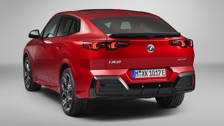 BMW X2 rear end