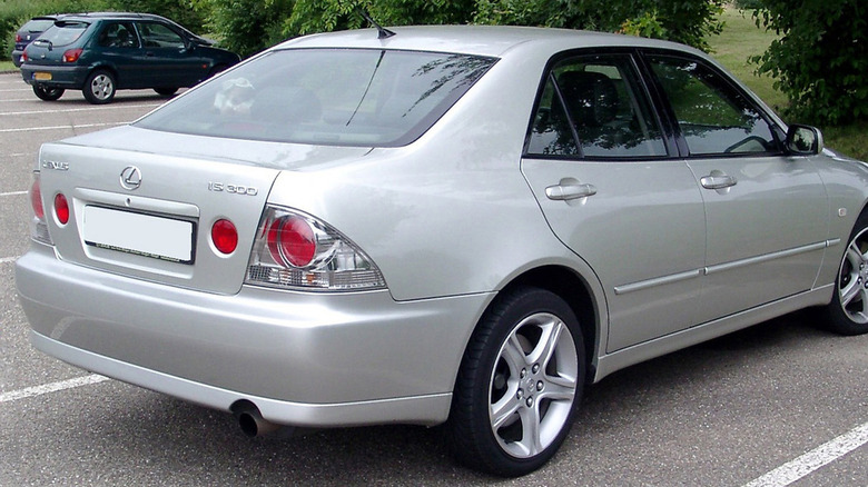 First-gen Lexus IS300 rear end