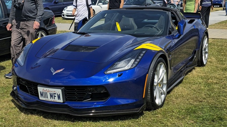 C7 Corvette Grand Sport at a car show