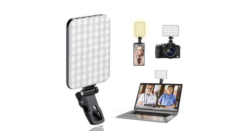 LED light mounted on various electronic devices