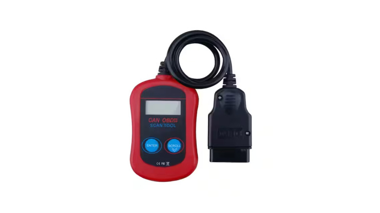 Bridgeland OBD II scanner in red