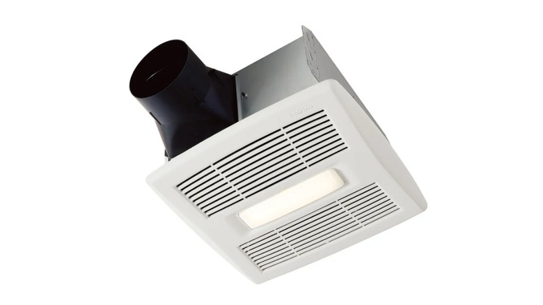 Humidity sensing bath fan