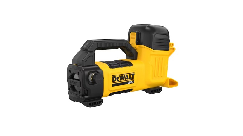 DeWalt Transfer Pump Kit on a white background