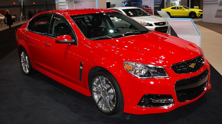 Chevy SS front 3/4