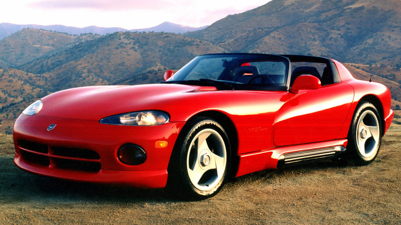 Dodge Viper front 3/4