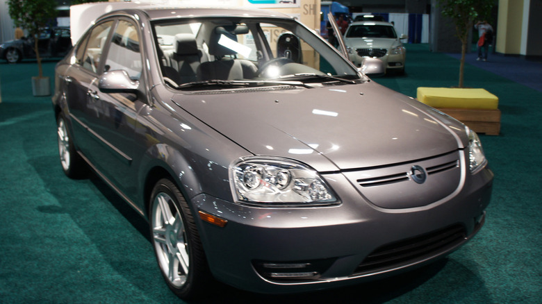 Coda sedan at a 2012 Washington Auto Show