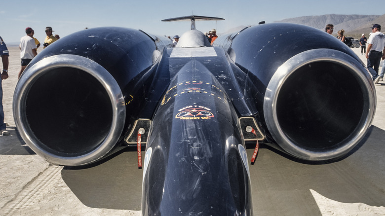 Rolls-Royce engines closeup