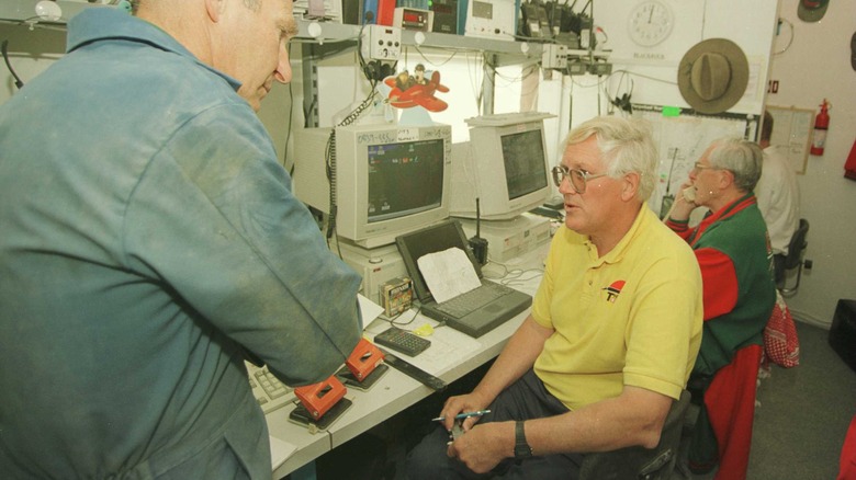 Thrust SSC's computing team
