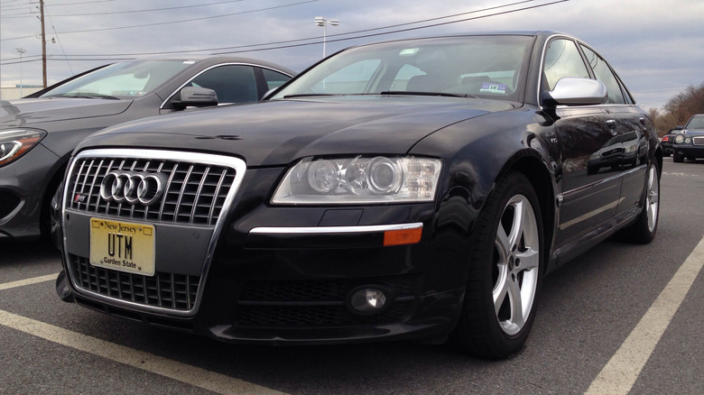 Audi S8 with New Jersey plates