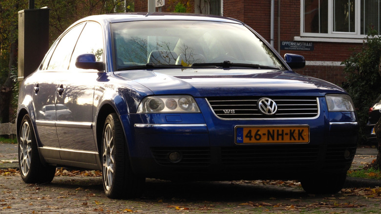 Volkswagen Passat parked on the road