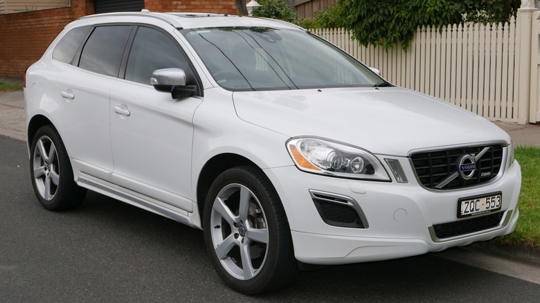 2013 Volvo XC60 parked on the street