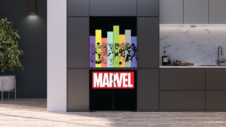 Bespoke Marvel refrigerator