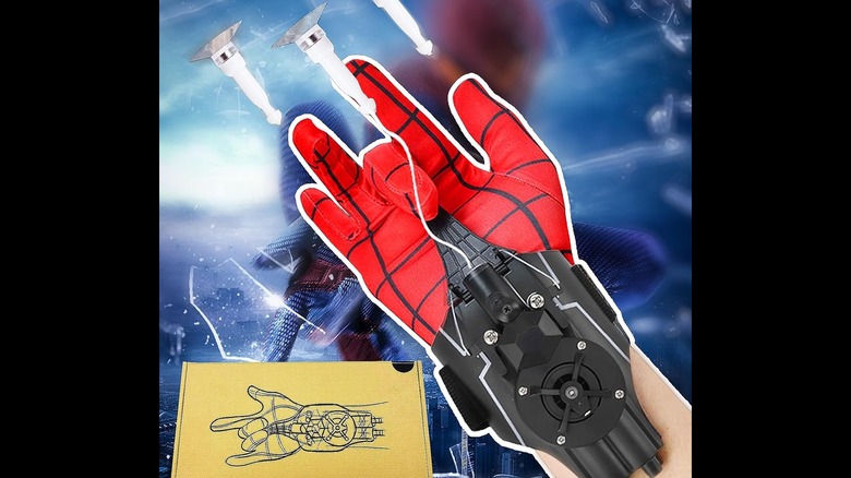 Suction cup web shooters