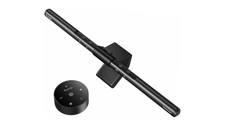 A close up of the Quntis ScreenLinear Monitor Light