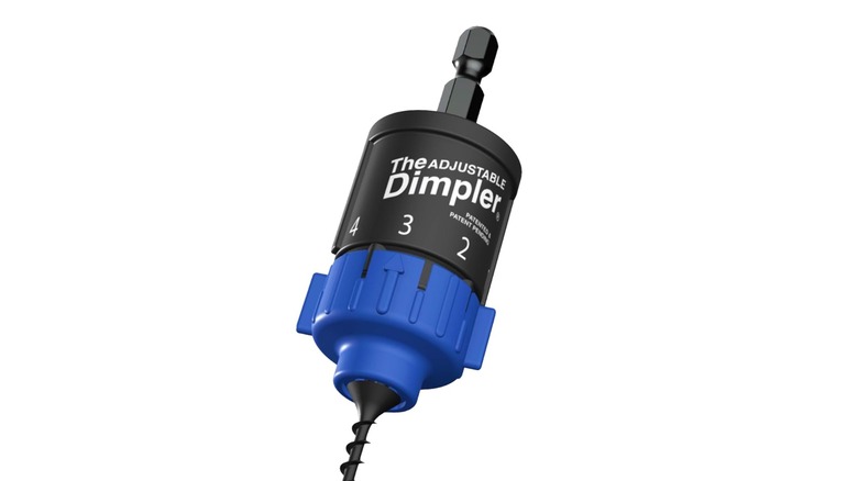 Dimpler Drywall Bit and Screwdriving Attachment
