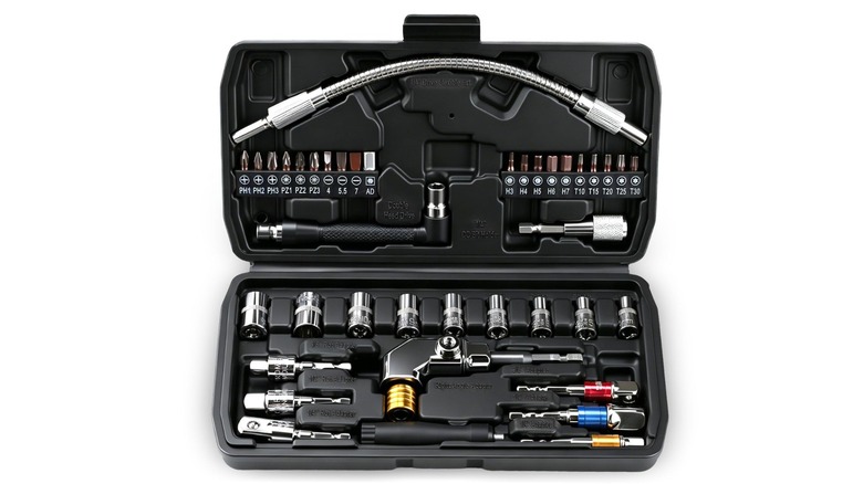 JRXCY 39-Piece Flexible Drill Bit Extension Set