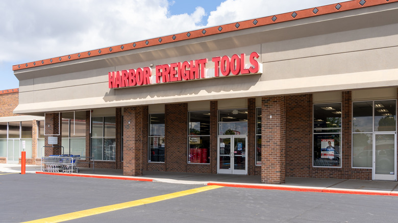 a Harbor Freight store