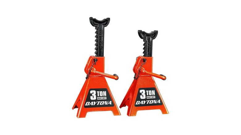 Daytona 3-Ton Heavy Duty Ratcheting Jack Stands
