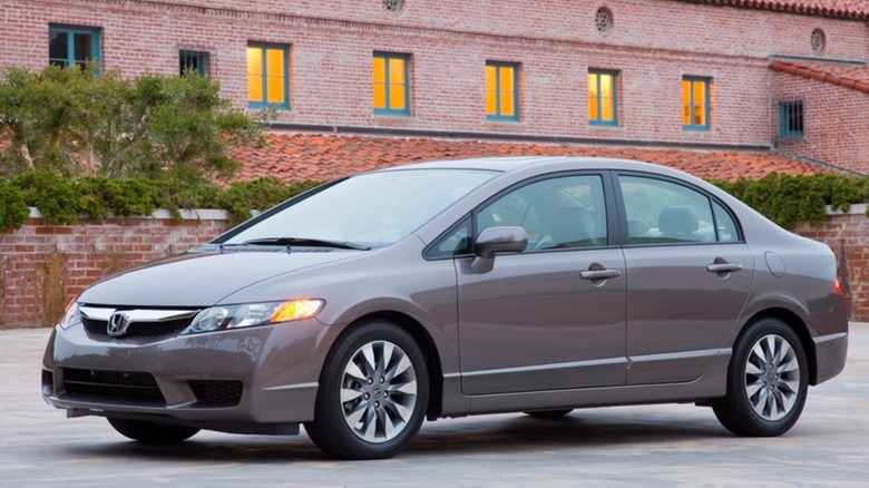 2010 Honda Civic on display